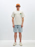 LC Waikiki Crew Neck Short Sleeve Printed Combed Cotton Men's T-shirt